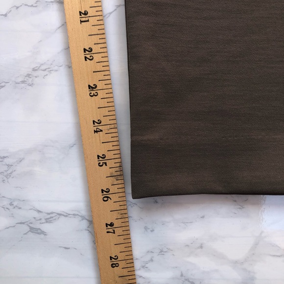 R Label The Reset Side Zip Skinny Pants Olive Green Work Office Pant NEW Large - Picture 12 of 15